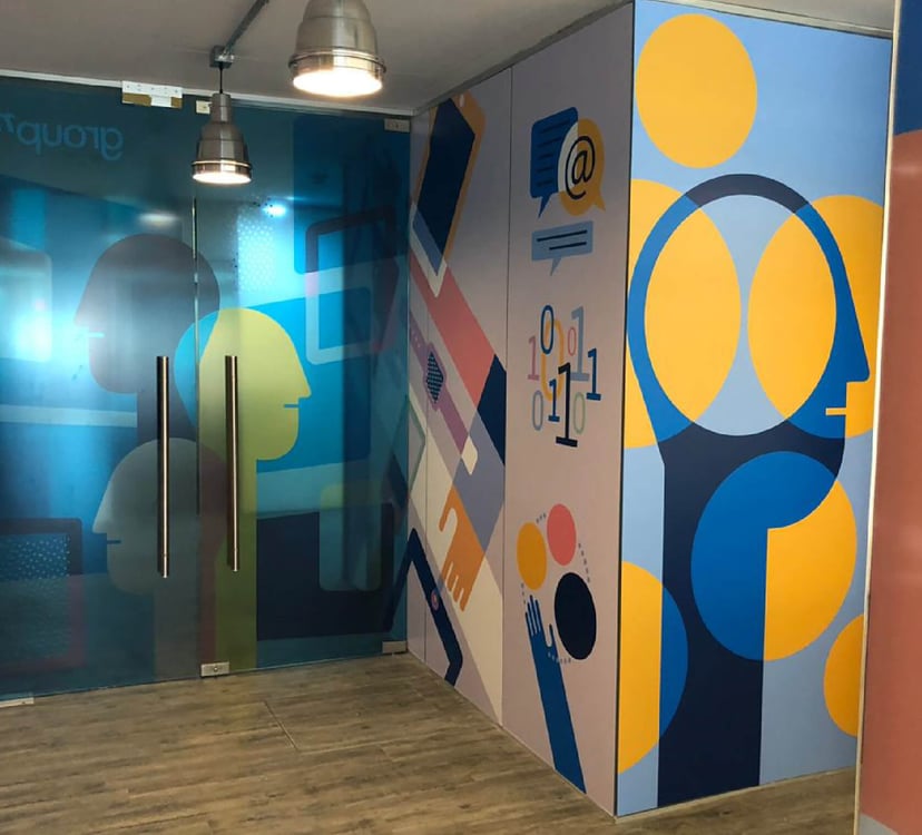 vinilos decorativos para empresas y oficinas