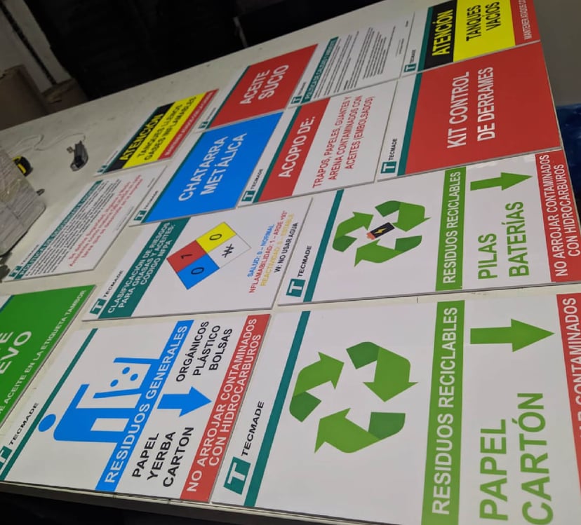 señaletica obligatoria pesonalizada