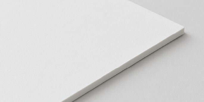 material carton blanco 4tipos para corte laser